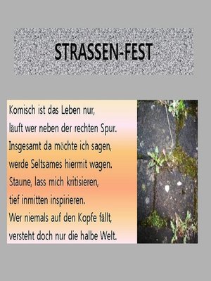 cover image of Straßen-Fest